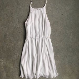 Francesca’s White Flowy Dress